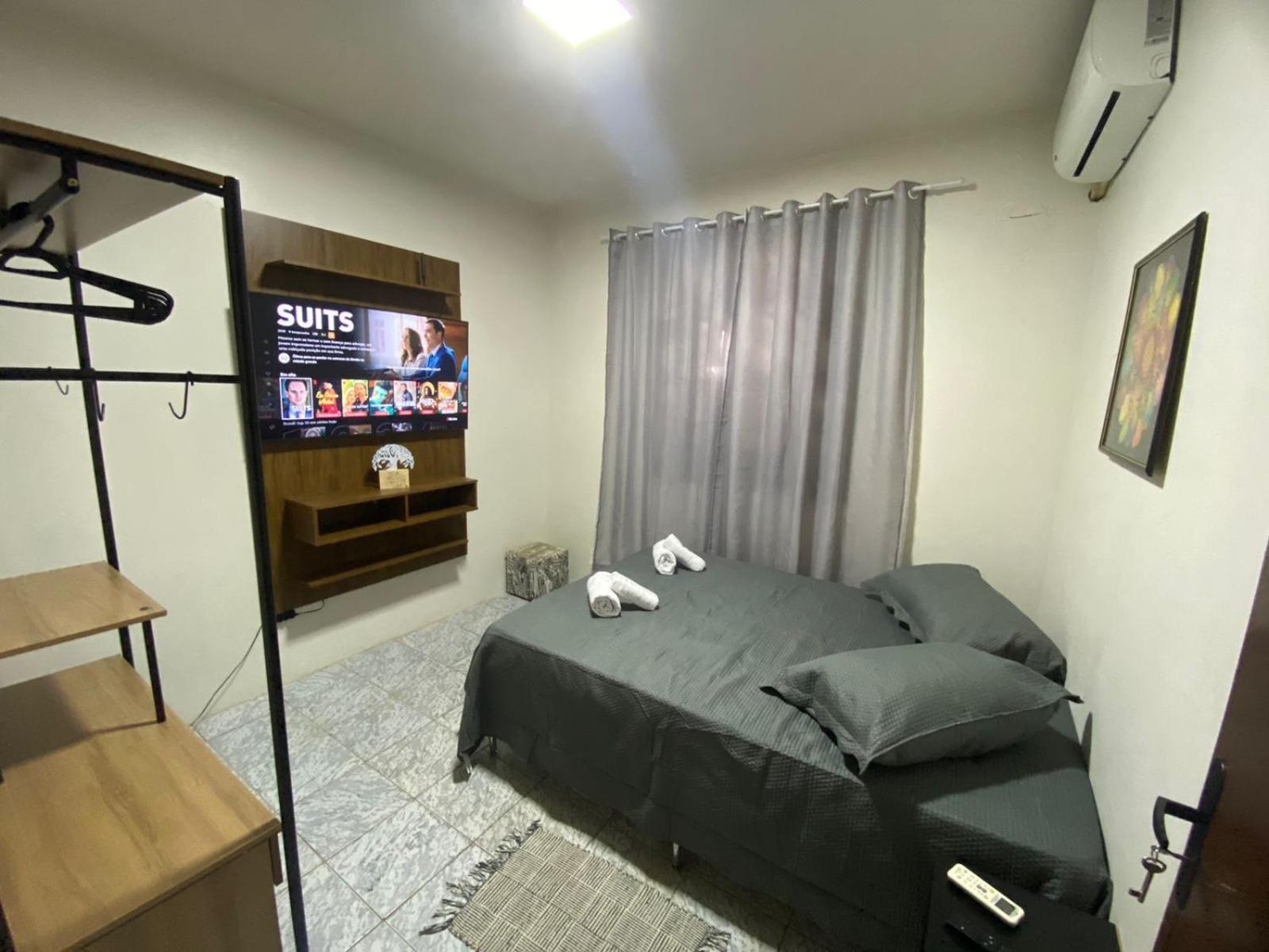 Quarto Privativo No Centro De Foz Foz do Iguaçu Esterno foto